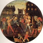 Lo Scheggia A Game of Civettino oil painting